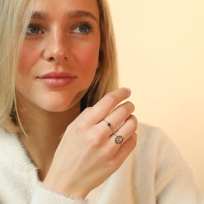 Lady Diana Ring Brown