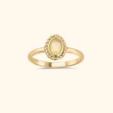 October opal - Birthstone ring